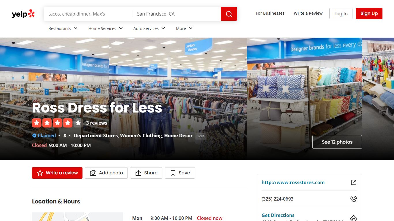 Ross Dress for Less - San Angelo, TX - yelp.com
